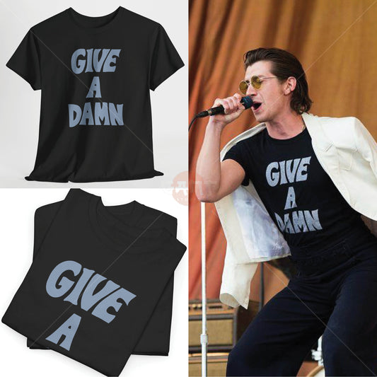 Al3x Turn3r T-Shirt, Give Me Damn Tee Merch (Worn by Al3x Turn3r) 4rctic Monkeys Band