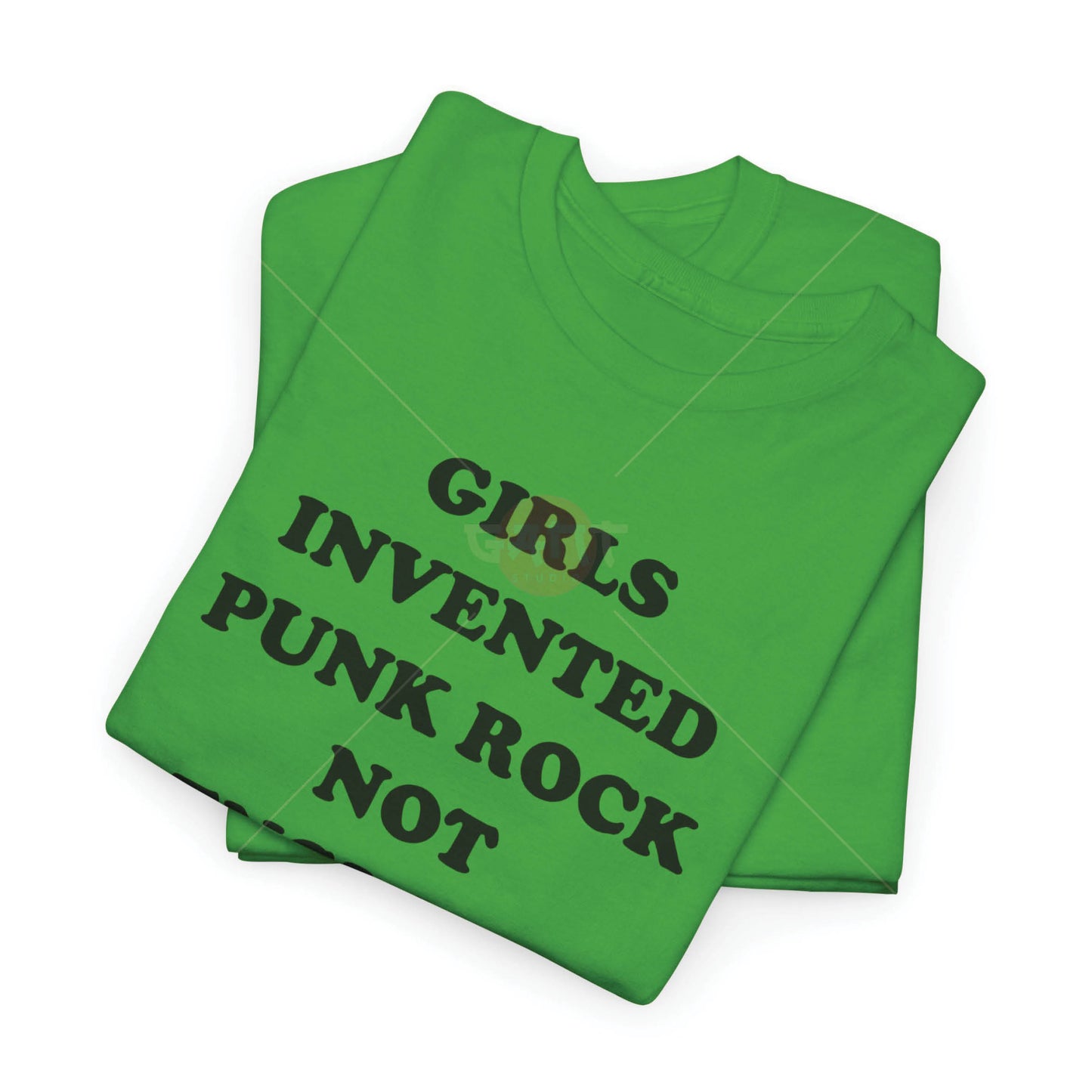 K1m G0rdon T-Shirt, Girls Invented Punk Rock Not England Tee Merch (Worn by K1m G0rdon) S0nic Y0uth Band