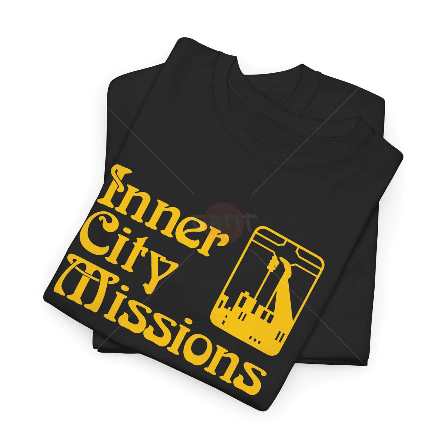 Kurt C0bain T-Shirt, Inner City Missions Tee Merch (Worn by Kurt C0bain) N1rvana Band